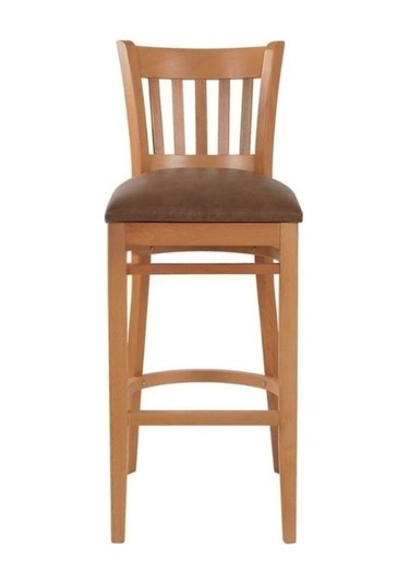 Roma Bar Sandalyesi Natural