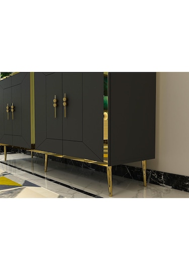 Arnoct Kb150 Konsol Antrasit-altın