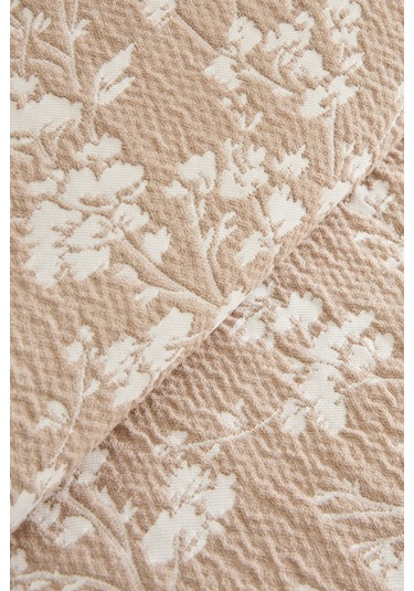 Kaşmir Home Eternal Çift Kişilik Yatak Örtüsü Takımı Bej Bej