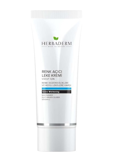 Herbaderm Vücut İçin Renk Açıcı Leke Kremi 60 ML