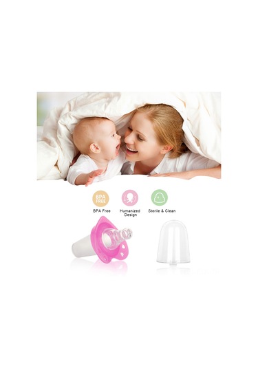 Xindoker Bebek İlaç Verici - Yumuşak Silikon Emzikli, 10ml Damlacık Ölçüm, Kuruğunu Azaltır, Yiyecek Kalitesi Pp-silikon, Rastgele Renk Pembe/mavi/açık Pembe/yeşil