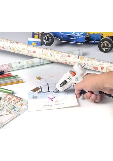 Pazly 25w Mini Sıcak Yapıştırıcı Tabancası - 50 Tutkal Çubuğu, Hızlı Isınma, Ergonomik Kullanım