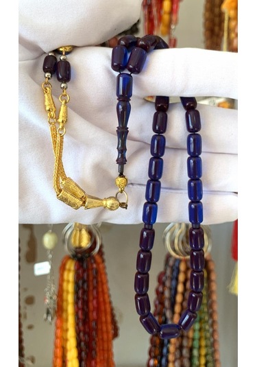 Tesbihci Mavi Mürdüm Ateş Kehribar Tesbih