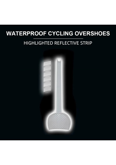 Ykywbike Bisiklet Ayakkabı Yas308 Su Geçirmez Galoş Kapakları Açık Mavi