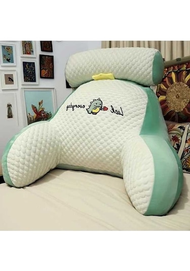 Trendooze 阳光022恐龙图案人体工学阅读靠垫调节式腰支撑赠品恐龙 Dinozorlar