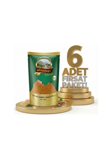 Aluçdağı Tavuk Harcı 6x100 Gr