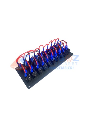 Marin 10'Lu Swıtch Panel 12X29,5 Cm