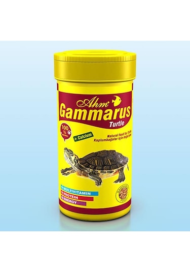 Ahm Gammarus Turtle 100 Ml - Kaplumbağa Yemi