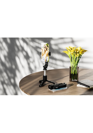 Ven-dens Vd-ss06 Premium Selfie Çubuğu Ve Tripod Seti