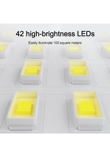 Butu HS-LY01-V1 Led Fener Kamp Parlak Çadır Işıklı Taşınabilir Bluetooth Hoparlör