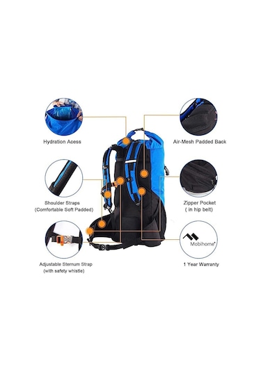 Mobihome Hiking Sırt Çantası 35 Litre