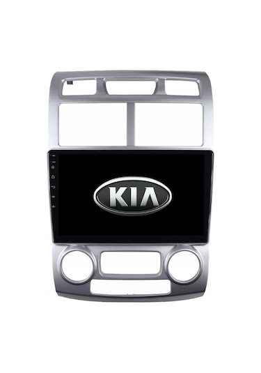 Kia Sportage Araç Multimedya Android Ekran Carplay Double Teyp 2+32 9" 05-09 Silver Cadence Std