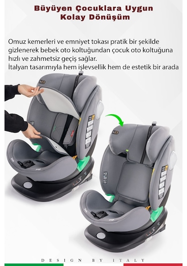 Tronfix I Size Oto Koltuğu Q9004