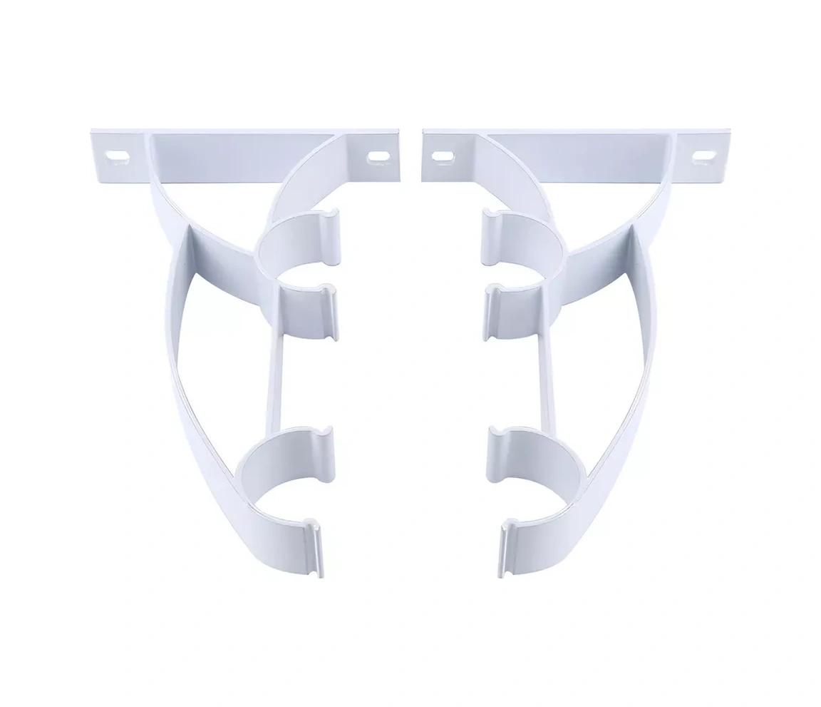 Kastly Duvara Monte İki Sıralı Perde Rayı Braketi 241150620 Beyaz