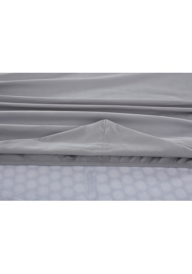 Doqu Home Colourful Fitted Çarşaf Tek King Size - Gri