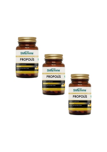 Aksu Vital Shiffa Home Propolis 470 MG 60 Kapsül 3 Adet