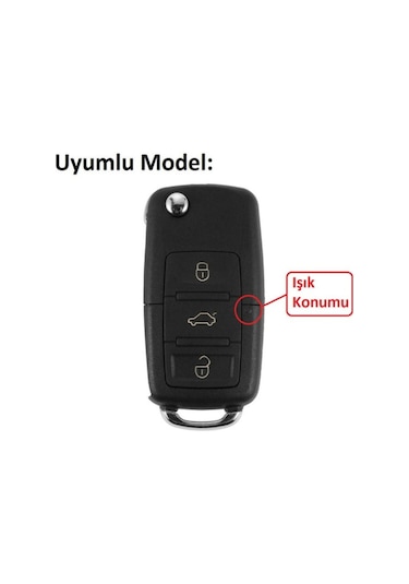 Volkswagen Kumanda Kabi 3 Buton Logolu 407687789