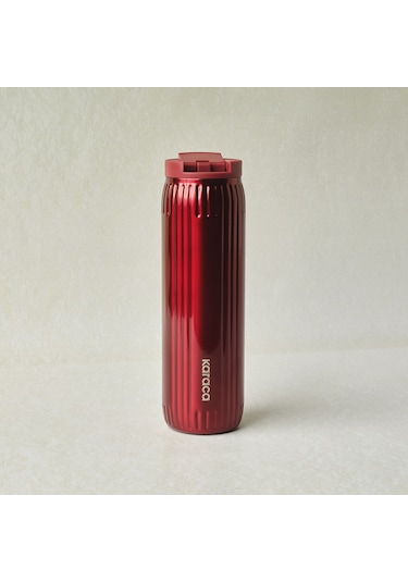 Karaca Rimo Sızdırmaz Çelik Termos 600 Ml Kırmızı Kırmızı