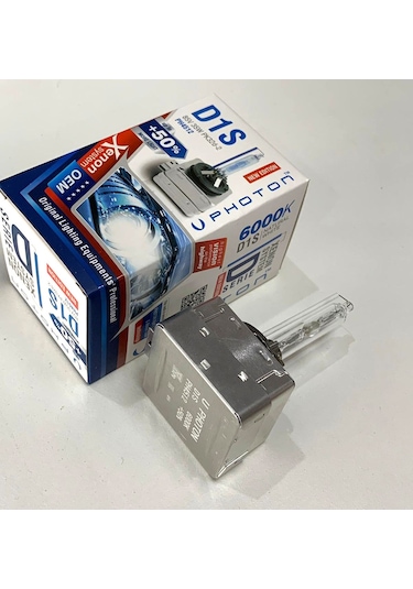 Photon D1S 6000K %50 Fazla Işık Xenon Ampul +Daha Fazla Işik