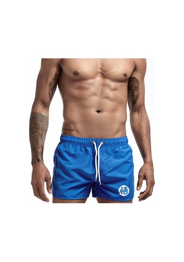 Mavi 2023 Yaz Yeni Erkek Spor Plaj Şortu Erkek Yaz Spor Salonu Egzersiz Nefes Alabilen Spor Giyim Koşu Plaj Şortu