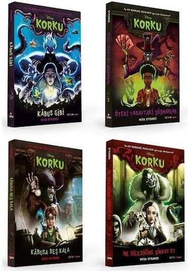 Disney Korku Serisi Seti - 4 Kitap Takım - Vera Strange - Beta Kids
