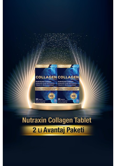 Nutraxin Collagen Hidrolize Kolajen 30 Tablet 2 Adet