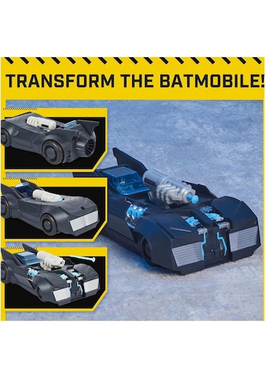 Spin Master Batman Tech Dönüşebilen Defender Dart Fırlatmalı Oyuncak Batmobile
