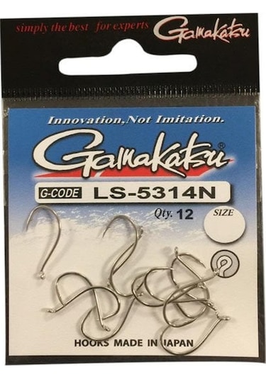 Gamakatsu Ls-5314n No:6 Nikel Olta İğnesi 12adt