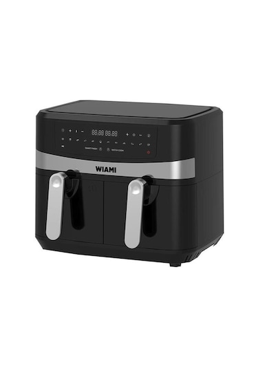 Wiami Airfryer KDF-5599DT 9L Dual Basket Yağsız Fritöz