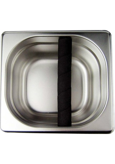 Leezsing Kahve Knock Kutusu, Espresso Knock Kutusu, Paslanmaz Çelik Kahve Tozu Kovası Paslanmaz 6-9/10 X 6-3/10 X 4 İnç U G Y