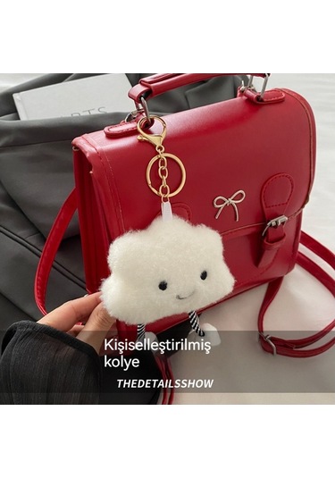 Lyon Basit Ve Taze Sırtçantası Kırmızısı Kırmızı