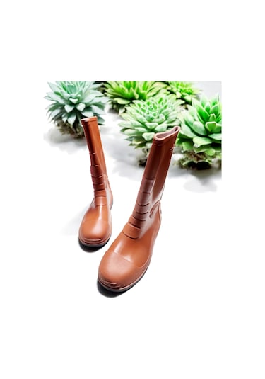 Kamp Balıkçılık Av Kısa Çizme Gk Kahve