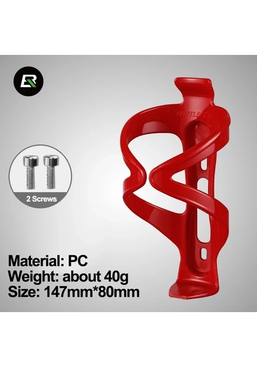 Rockbros Bisiklet Su Şişesi 600-750 Ml Mtb Yol Bisikleti Su Şişesi Tutucu Sıkma 001 Red 001 Red