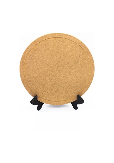 Na Neşeli Ahşap Ahşap Yuvarlak Supla Ahşap Sunumluk Boyanabilir Dekorasyon Ürünü Hobi Boyama Kendin Boya