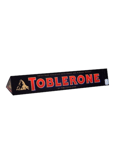 Toblerone Dark Badem Parçacıklı Bitter Çikolata 100 G