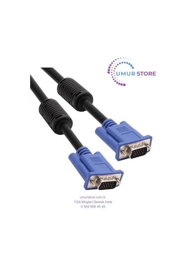 Cg341ad-15.0 Mavi Konnektör 15 Mt Vga-m-vga-m Kablo