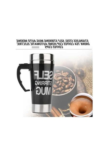 Dancemonkey Cbtx Fx-589 400ml 304 Çelik Otomatik Kahve Fincanı, Sarı Sarı