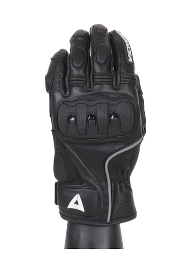 Venom Motosiklet Deri D1 Kısa Full Koruma Leather Motorcu Eldiveni