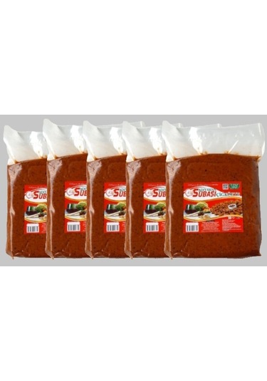 Subaşı Çiğköfte Vakumlu Çiğköfte 5 x 1 KG