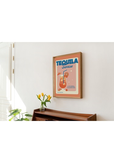 Tequila Sunrise, Retro Bar Sanatı, Özel Kokteyl Tarifi