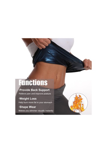 Kangvka Unisex S/m Siyah Bel Daraltıcı: Egzersizde Yağ Yakımı, Postpartum İyileşme Ve Bel Desteği Sağlar SiYAH