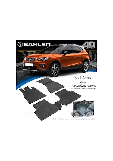 Megaotomarket Seat Arona Paspas Sahler 4.5D Havuzlu 2017- Sonrası