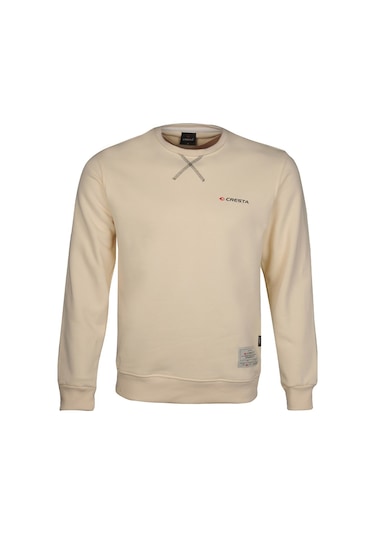 Cresta Outdoor Spor Bisiklet Yaka Erkek Sweatshirt