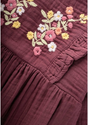 Elbise 1-10 Yaş Mürdüm MÜRDÜM