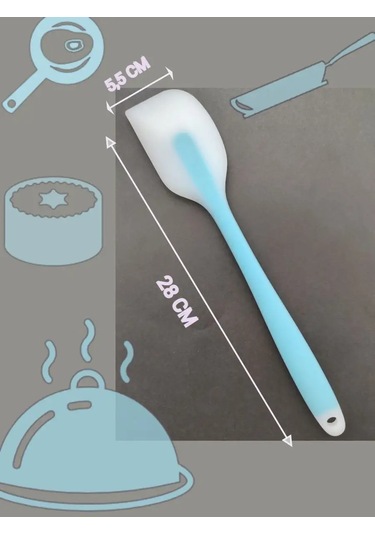 Genaro Home Silikon Spatula 151583981 Mavi