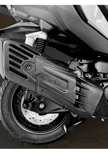 Honda Adv-350 Egzoz Koruma Siyah