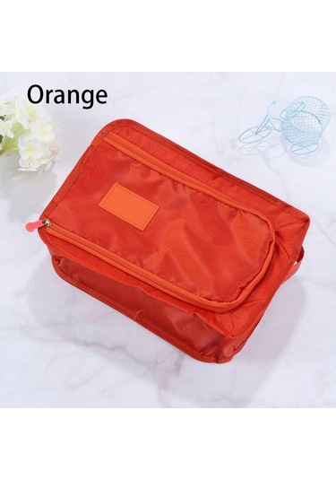 Moda Düzenleme Kutusu Su Geçirmez Seyahat Ambalaj Düzenleyici Çanta Ayakkabı Saklama Çantası Ev Yaşam Turuncu