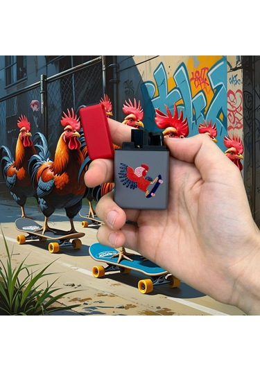 Zengaz Kaykaycı Horoz Gri Çakmak