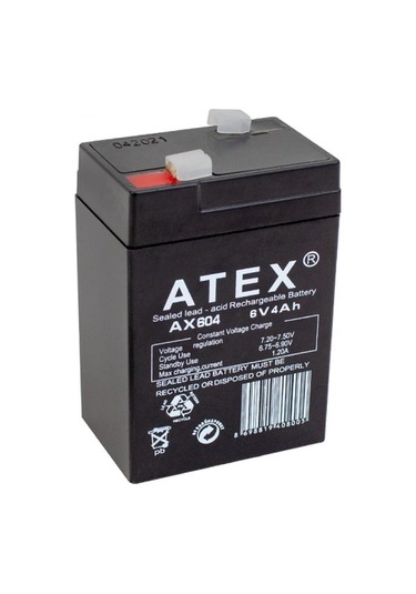 Kalın Kuru Akü 6v-4ah Amper 70x48x101mm 5545