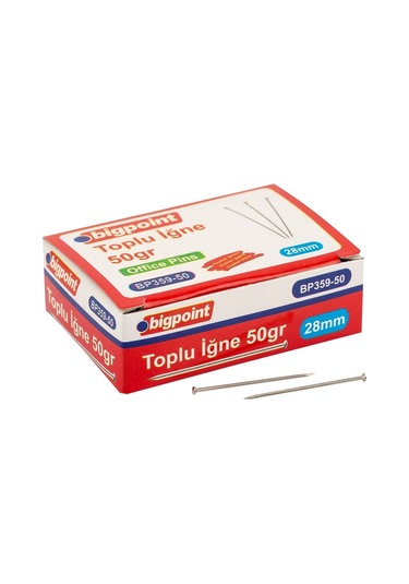 Bigpoint Toplu İğne 50 Gram 10'lu Kutu
